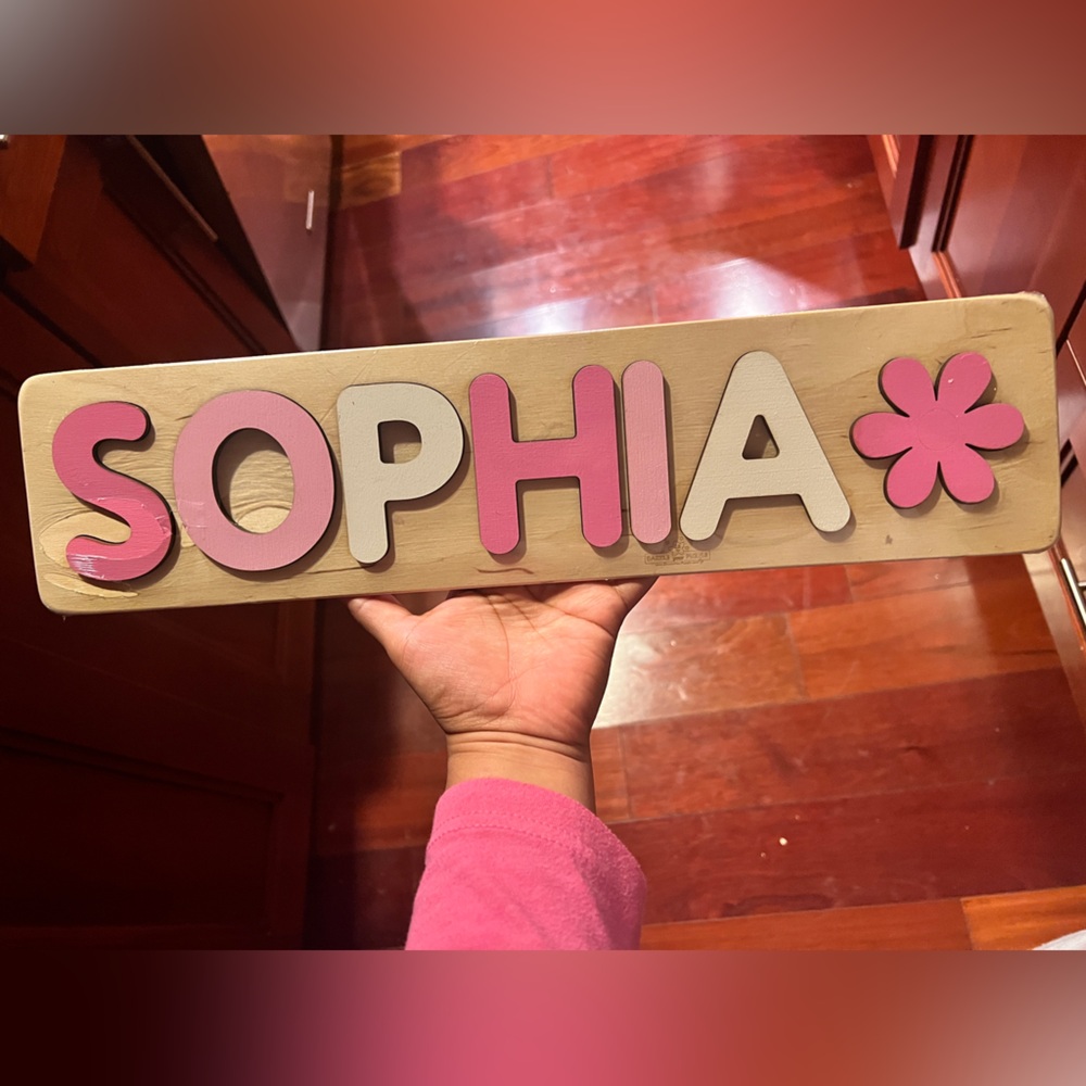 Sophia name puzzle
